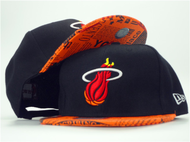 Miami Heat Snapback Hat ZY